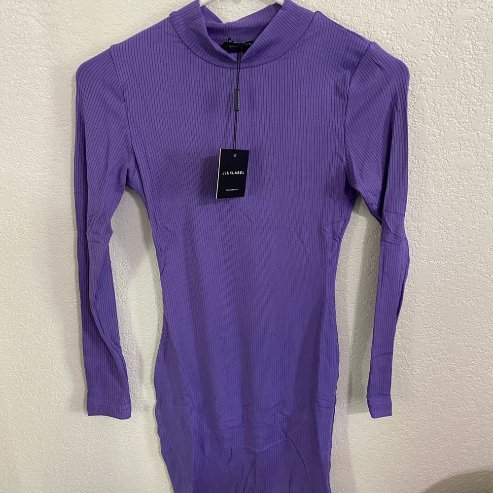 Purple Pixie Bodycon Dress